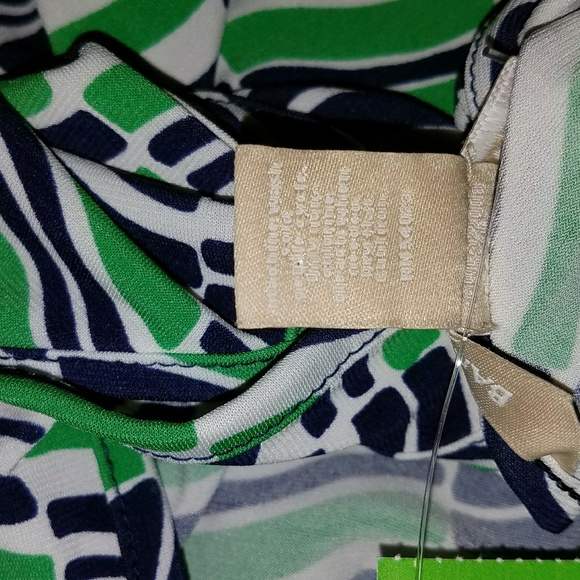 Banana Republic Emerald and Navy Tank Size Xs - Picture 4 of 4